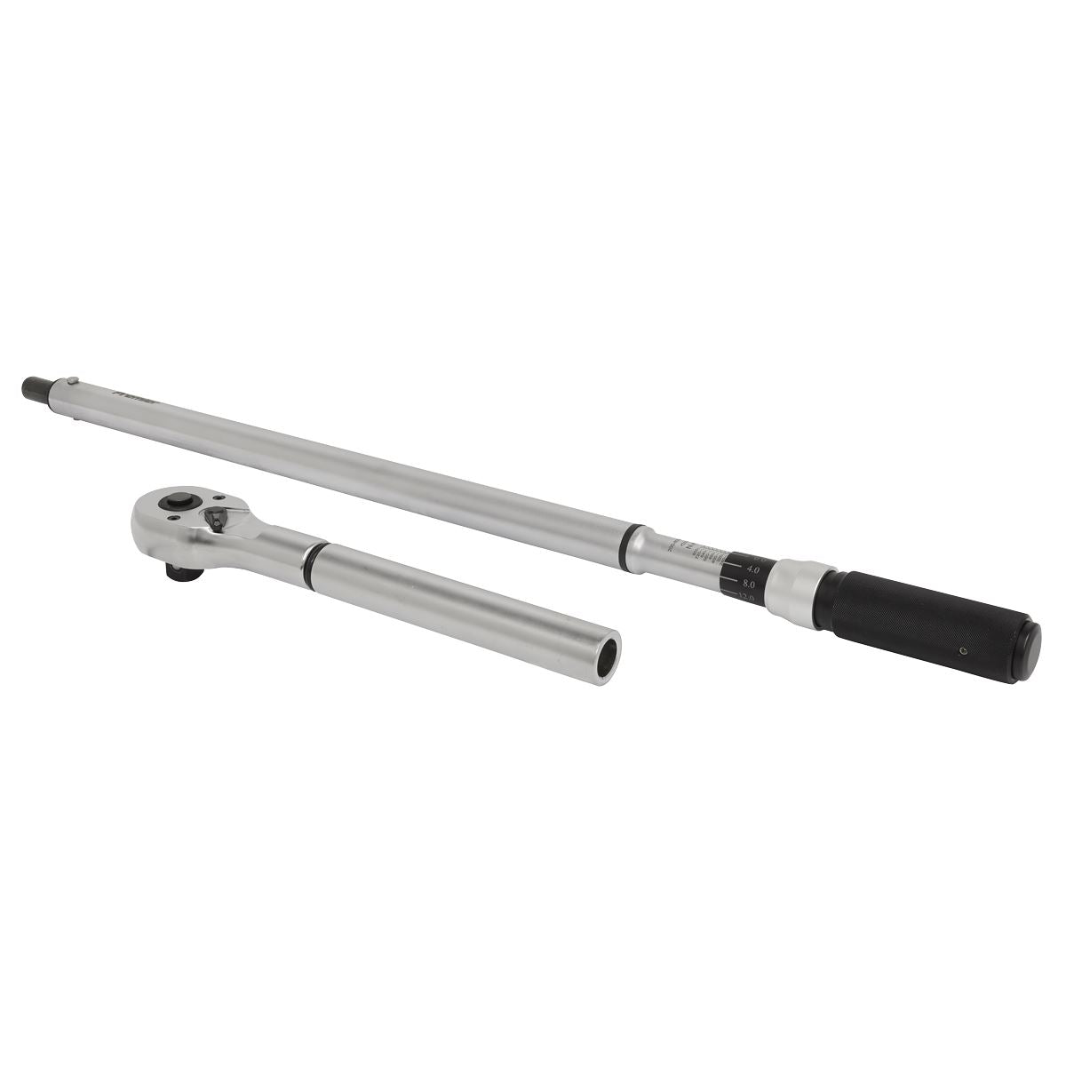 Sealey Torque Wrench Micrometer Style 3/4"D 160 to 800Nm 118.1-590.4lb.ft STW907
