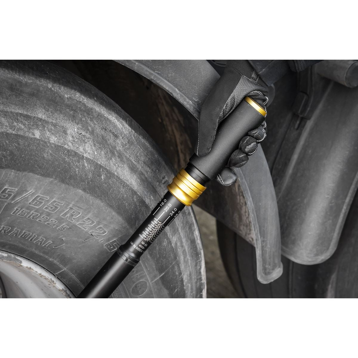 Sealey Premier Black Torque Wrench Micrometer 3/4"Sq Drive Calibrated 200-1000Nm STW908B