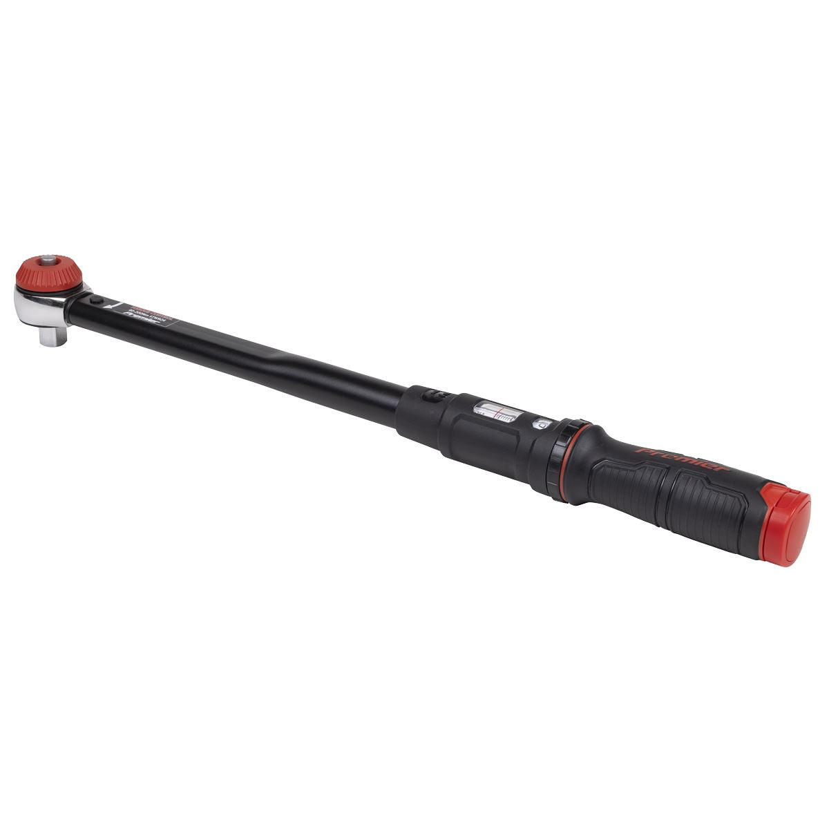 Sealey Premier Black Calibrated Micrometer Torque Wrench with 1/2"Sq Push-Through Drive 40-200Nm STW924