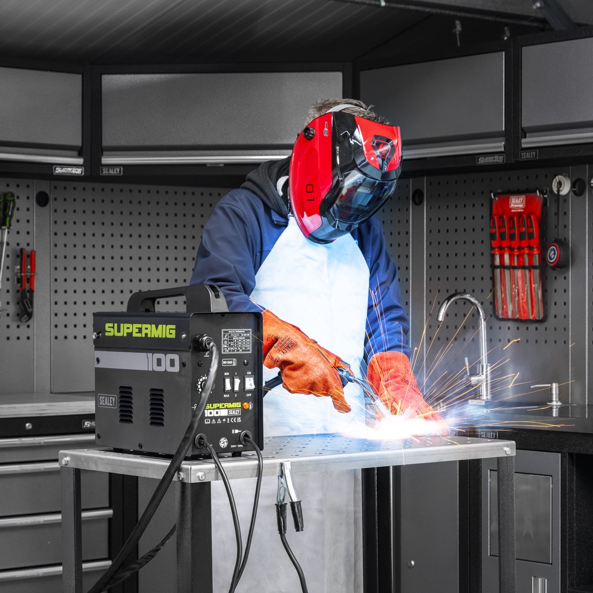 Sealey No-Gas MIG Welder 100A 230V SUPERMIG100