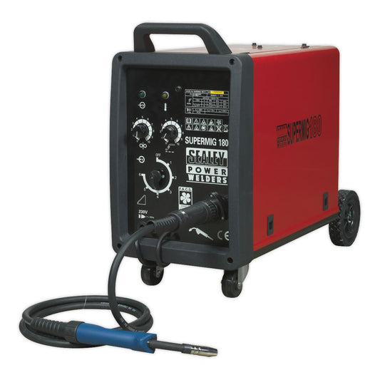 Sealey Professional MIG Welder 180A 230V with Binzel&reg; Euro Torch SUPERMIG180