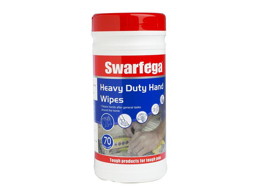 Swarfega® Heavy-Duty Hand Wipes (Tub 70) SWASWHD70W