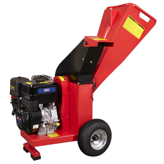 Sealey Wood Chipper OHV 4 Stroke 420cc Engine 15hp 100mm Capacity SWC420