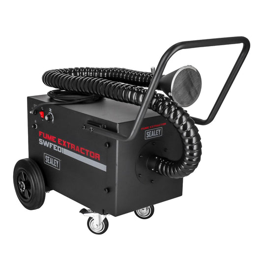 Sealey 230V Welding Fume Extractor Brushless Filtration Area 290 x 278mm SWFE01