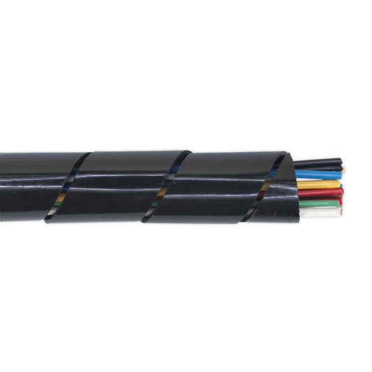Sealey Spiral Wrap Cable Sleeving �22-44mm 10m SWS2244