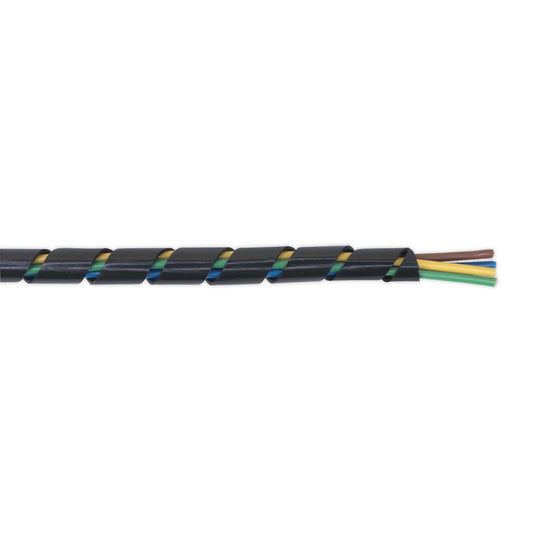 Sealey Spiral Wrap Cable Sleeving �8-16mm 10m SWS816