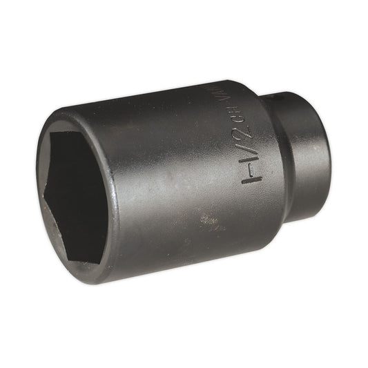 Sealey 38mm Deep Impact Socket 1/2"Sq Drive 6 Point Malleable steel SX001