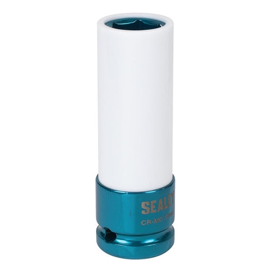 Sealey Alloy Wheel Impact Socket 17mm 1/2"Sq Drive SX03017