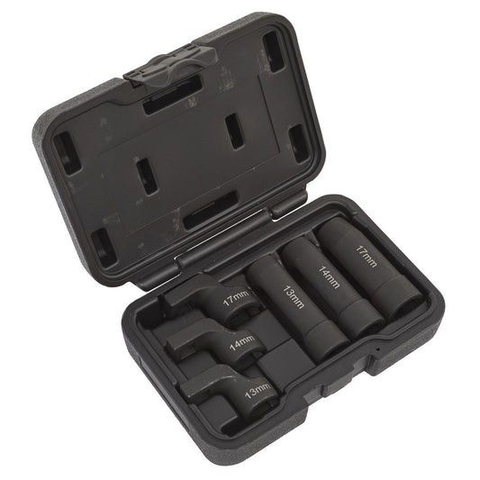 Sealey EGT Exhaust Gas Temperature Sensor Socket Set 6pc Metric SX0321