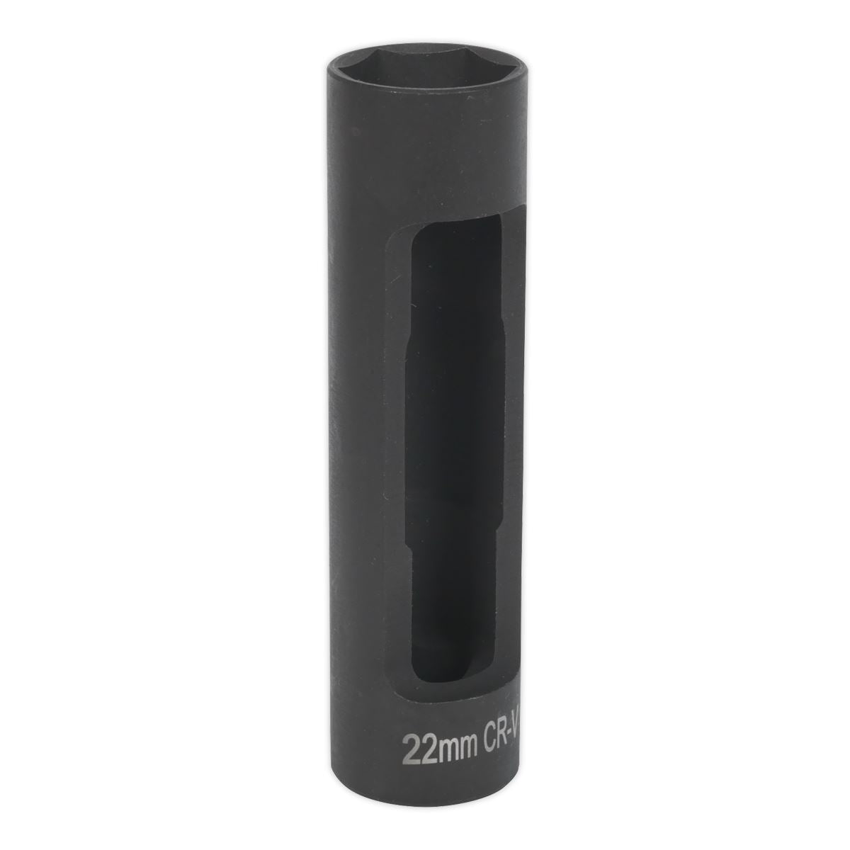 Sealey Injector Socket 22 x 100mm 1/2"Sq Drive SX041