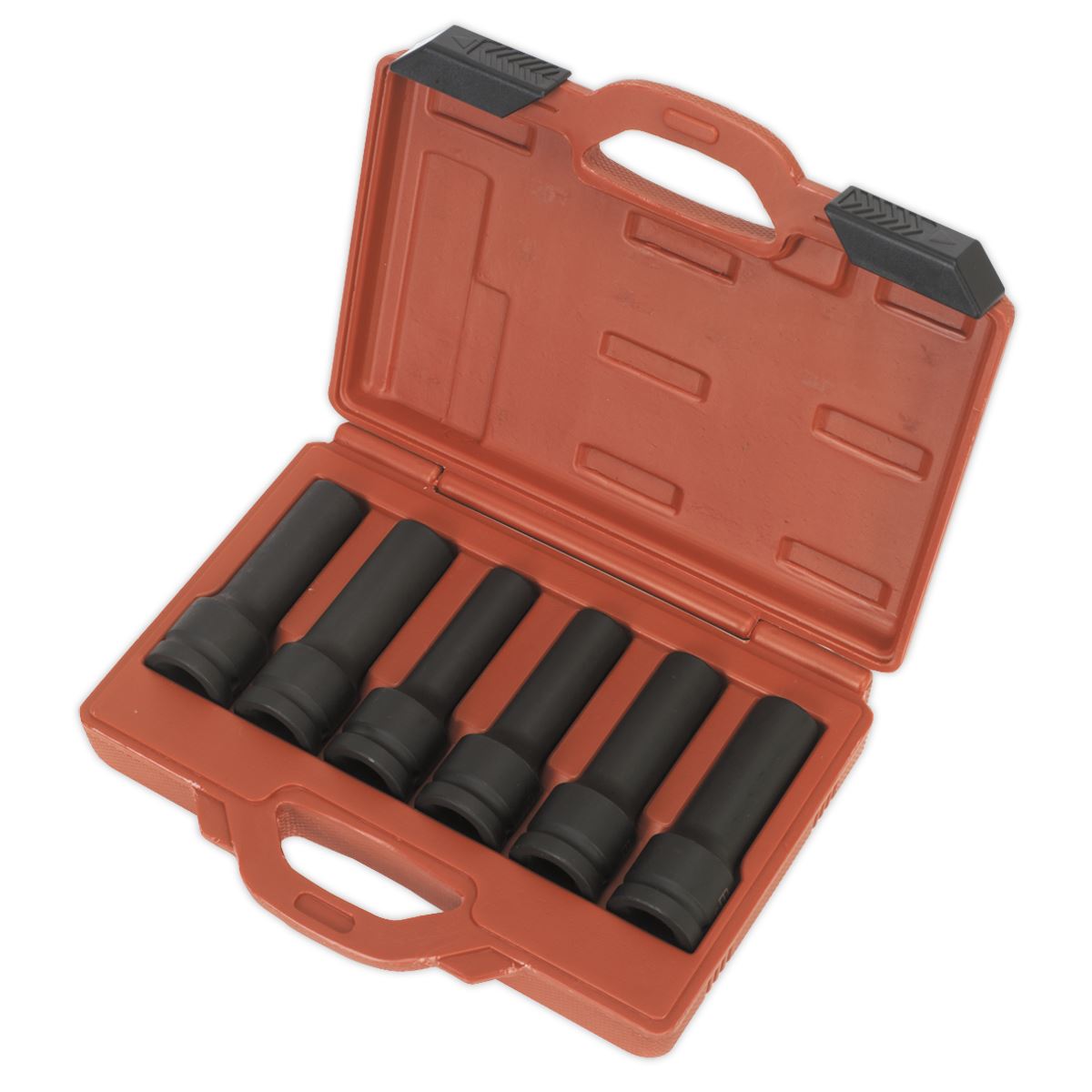 Sealey HGV Impact 12 Point Torx Female Deep Socket Set 6pc 3/4"Sq Drive SX099