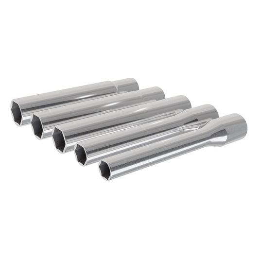 Sealey Extra Deep Metric Socket Set 5pc 8 10 12 13 14mm 3/8"Sq Drive SX814