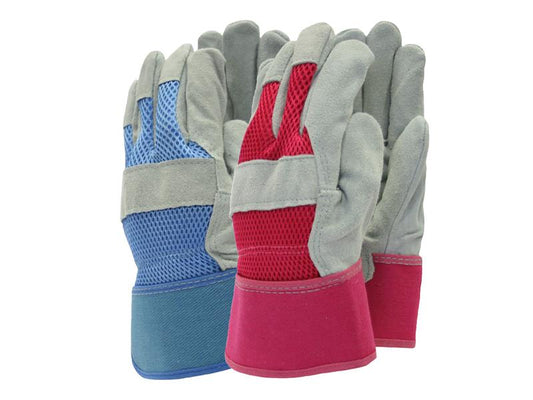 Town & Country TGL106M General Purpose Navy/Red Gloves Ladies' - Medium T/CTGL106M