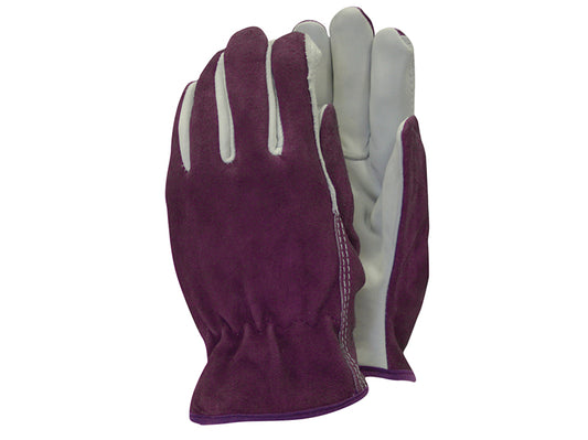 Town & Country TGL114M Premium Leather & Suede Ladies' Gloves - Medium T/CTGL114M