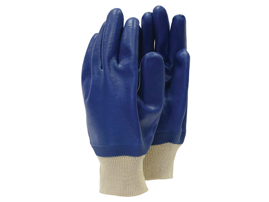 Town & Country TGL402 Men's PVC Knit Wrist Gloves - One Size T/CTGL402