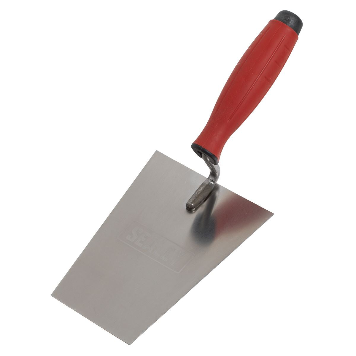 Sealey Stainless Steel Masonry Trowel Rubber Handle 160mm T1203
