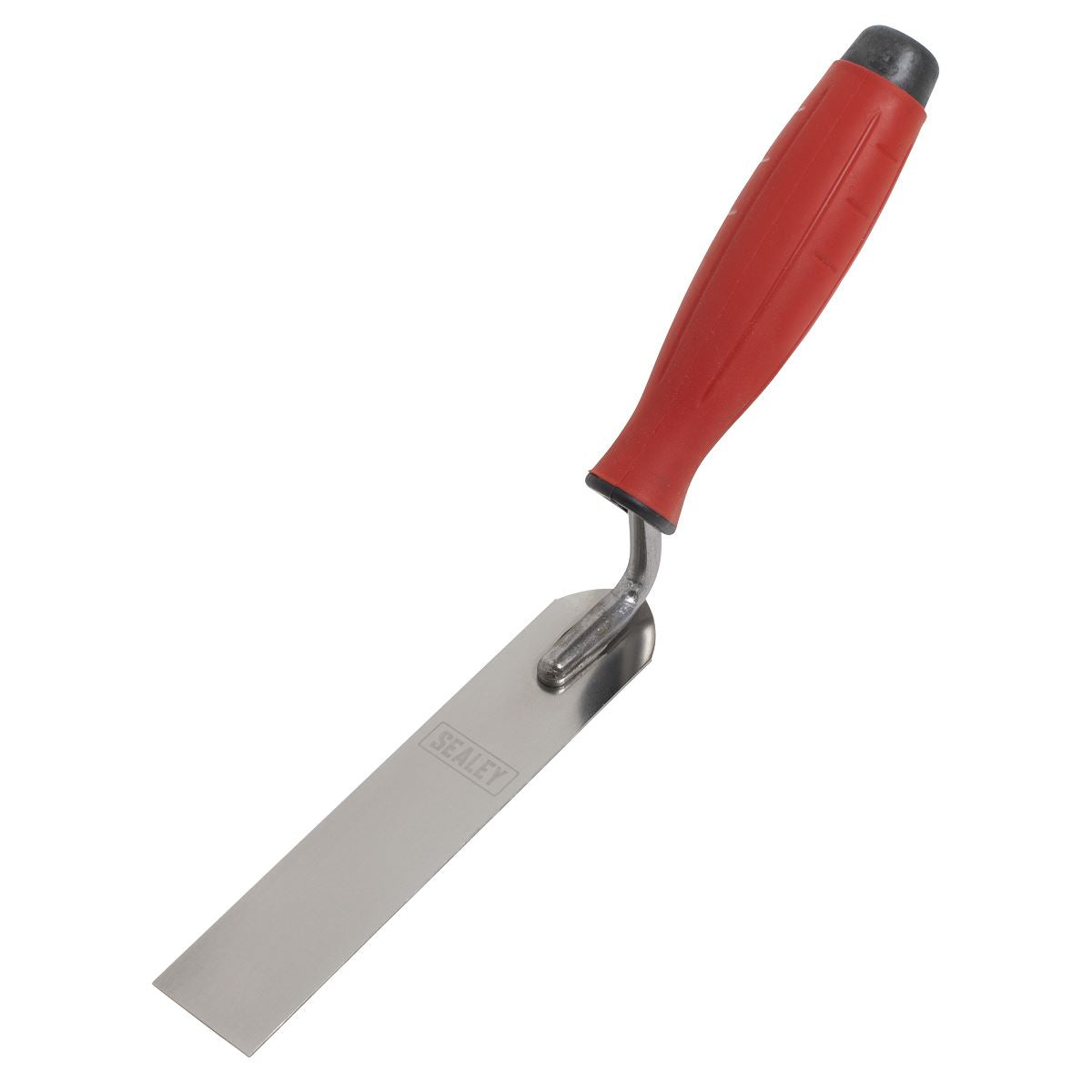 Sealey Stainless Steel Finishing Trowel Rubber Handle 30 x 160mm T1740