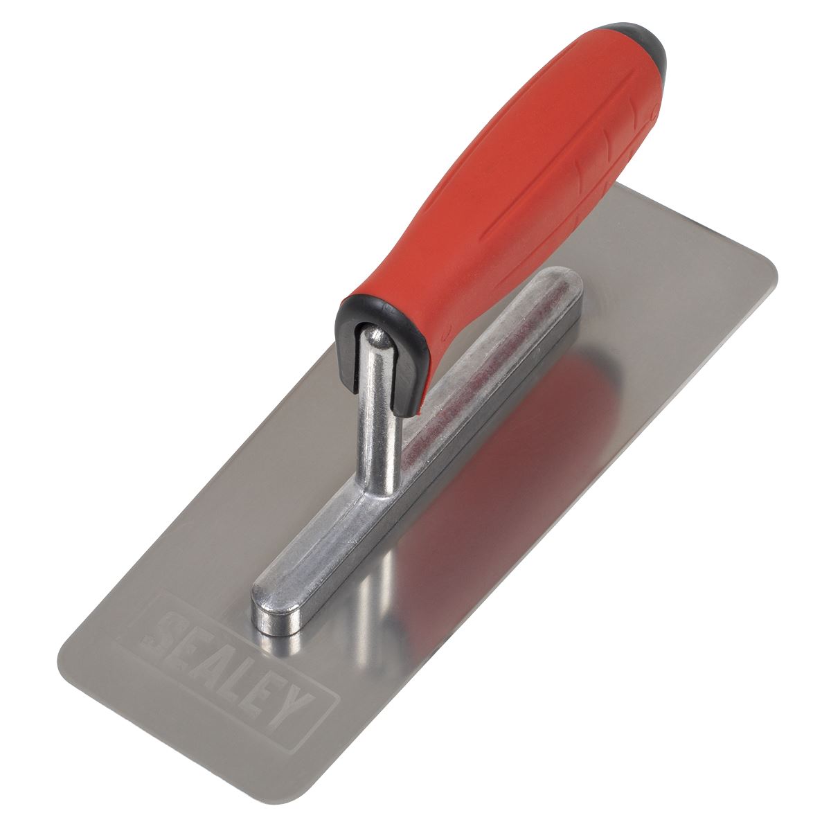Sealey Stainless Steel Venetian Trowel 240mm Rubber Handle T8012