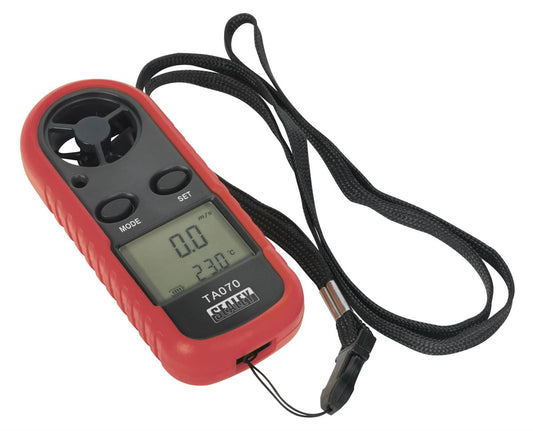Sealey Anemometer with Beaufort Scale TA070