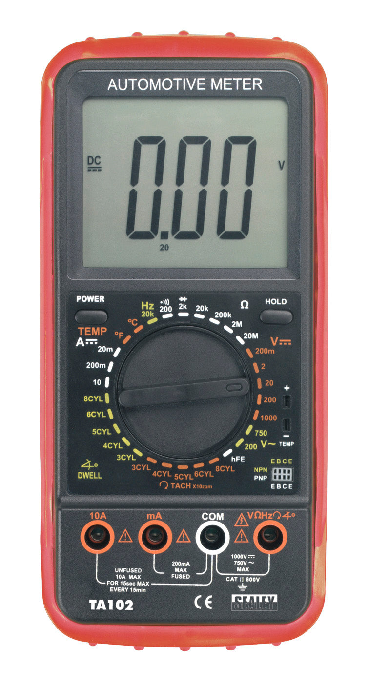 Sealey Digital Automotive Analyser 11-Function TA102