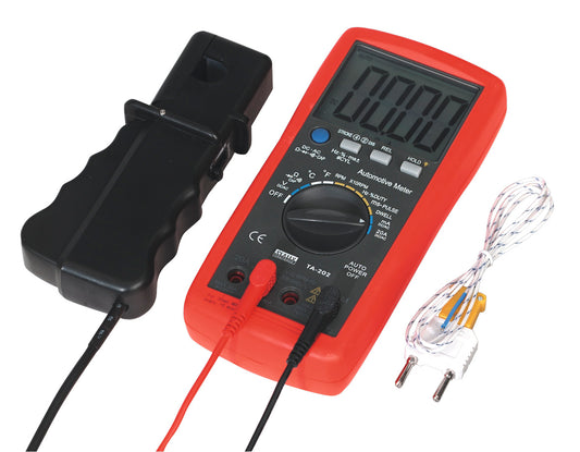 Sealey Digital Automotive Analyser 14-Function with Inductive Coupler TA202