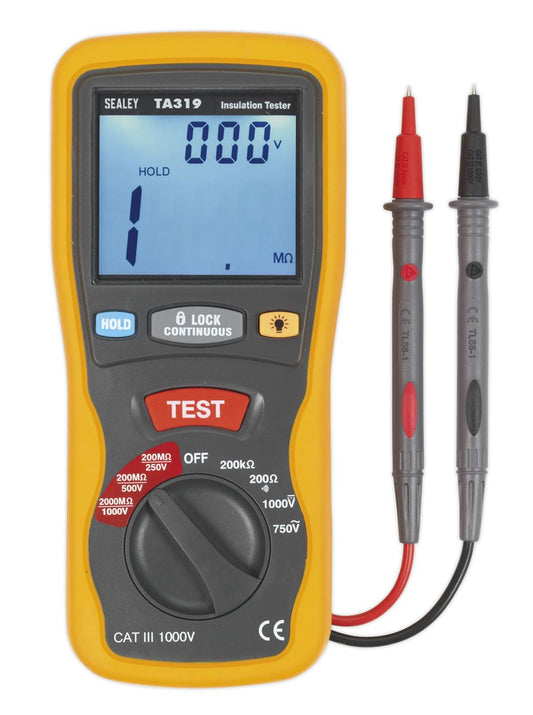 Sealey Digital Insulation Tester TA319
