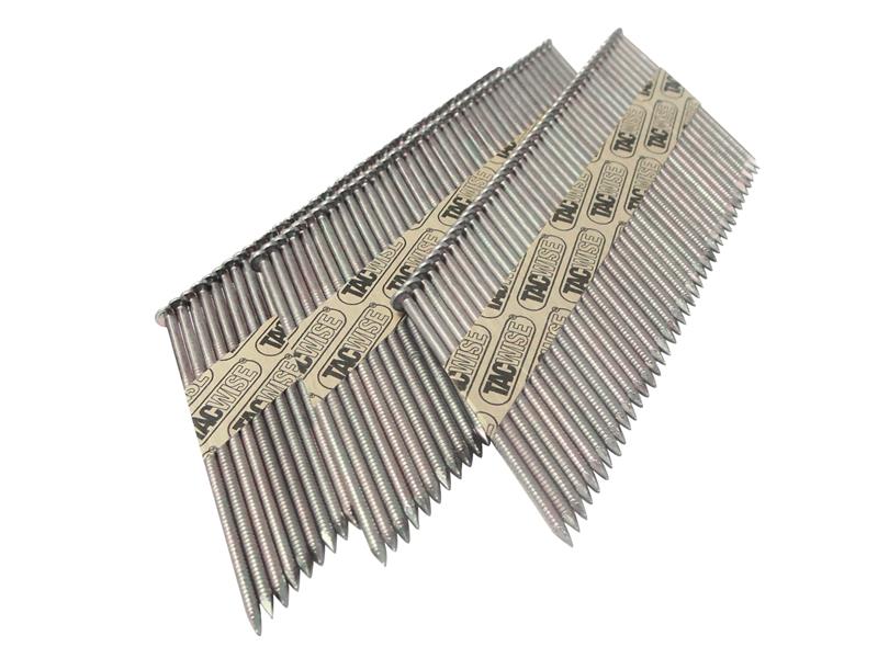 Tacwise 34° Extra Galvanised Framing Plain Shank Nails Type 3.1/90mm (2200) TAC1122
