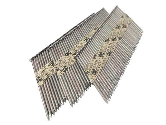 Tacwise 34° Extra Galvanised Framing Plain Shank Nails Type 3.1/90mm (2200) TAC1122