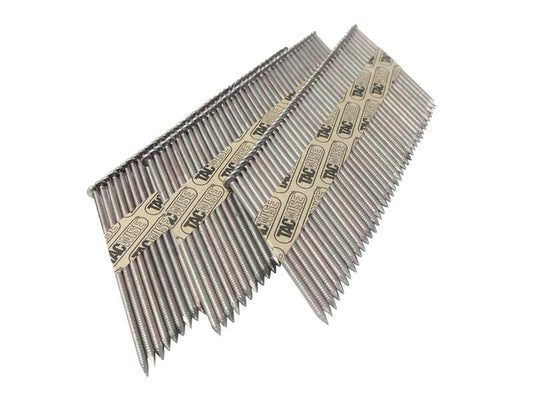 Tacwise 34° Extra Galvanised Framing Ring Shank Nails Type 3.1/90mm (2200) TAC1123