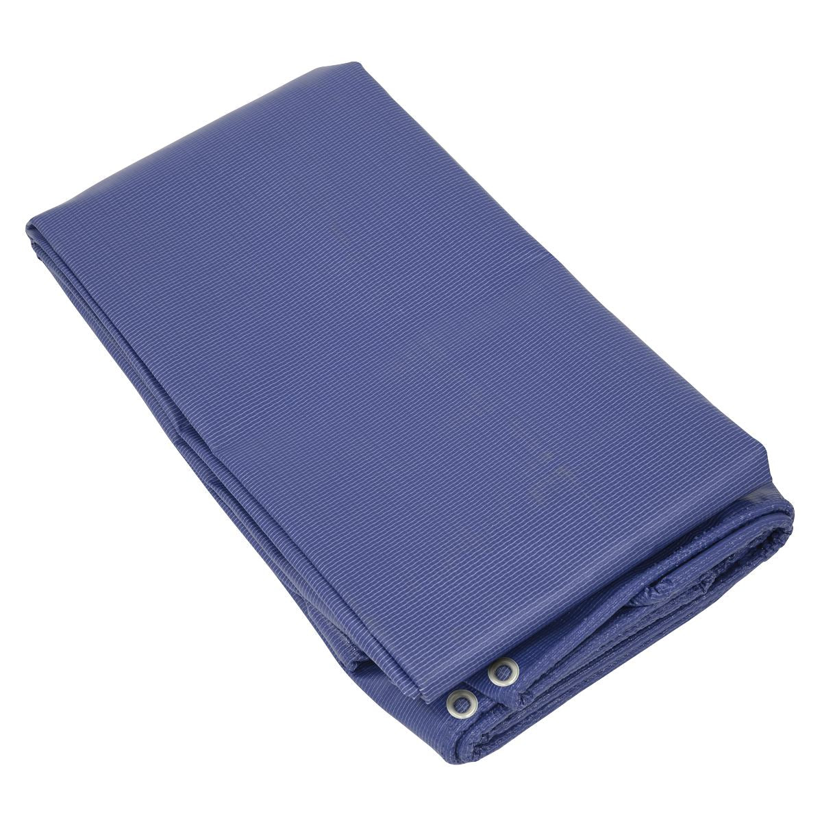 Sealey Heavy Duty PVC Tarpaulin 4.88 x 6.10m Blue Aluminium Grommets TARP4060