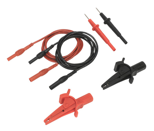 Sealey Automotive Test Lead & Crocodile Clip Set 6pc TATL