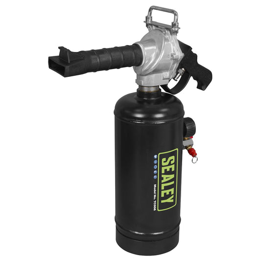 Sealey 6L Pneumatic Steel Tyre Bead Seater 145psi 10bar Pressure Gauge TC006