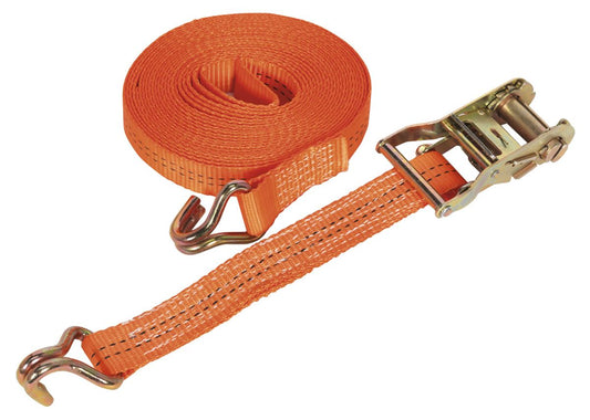 Sealey Ratchet Strap 35mm x 6m Polyester Webbing 2000kg Breaking Strength TD2006J