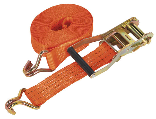 Sealey Ratchet Strap 50mm x 6m Polyester Webbing 3000kg Breaking Strength TD3006J
