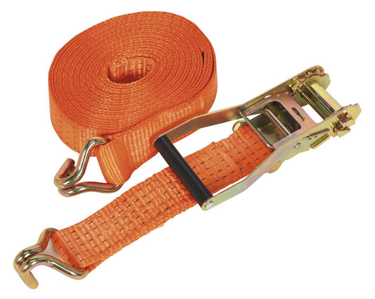 Sealey Ratchet Strap 50mm x 10m Polyester Webbing 5000kg Breaking Strength TD5010J