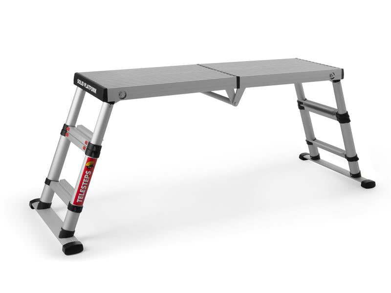 Telesteps 150Kg Solid Line Working Platform Wide Steps And Portable TEL61209601