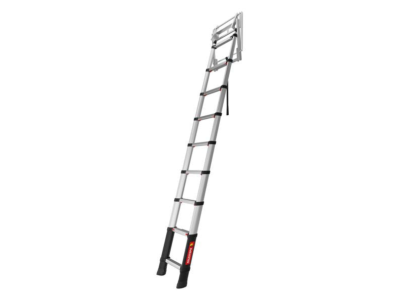 Telesteps Loft Line Mini Telescopic Ladder 9 Tread TEL72324541