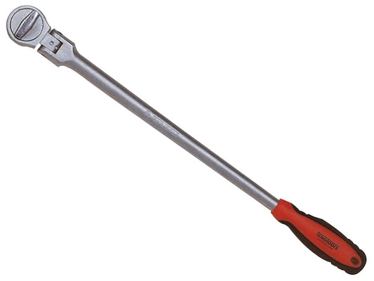 Teng 1/2"D Long Arm Flex Head Ratchet 60 Teeth Length 400mm TEN1200F
