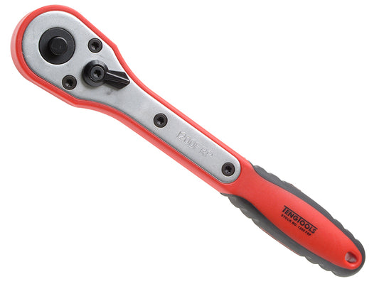 Teng 1/2"D Quick Release Reversible Ratchet 45 Tooth Fibre Handle TEN1200FRP