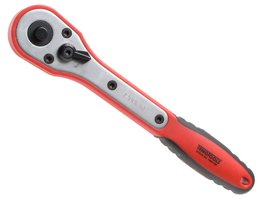 Teng 1/4in Drive Quick Release Ratchet Teeth 45 Length 150mm TEN1400FRP
