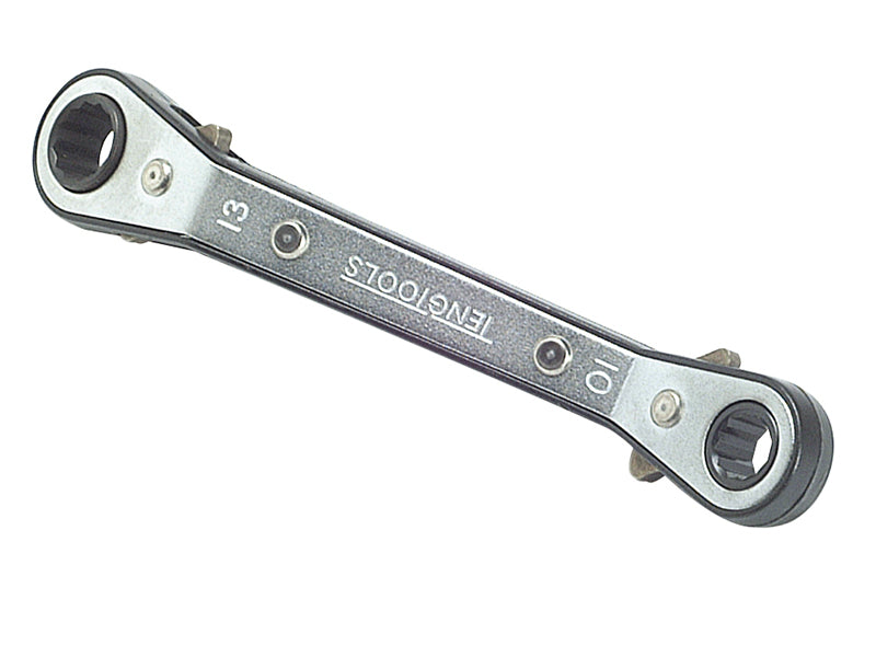Teng Ratcheting Offset Ring Spanner (RORS) 10 x 13mm TEN681013
