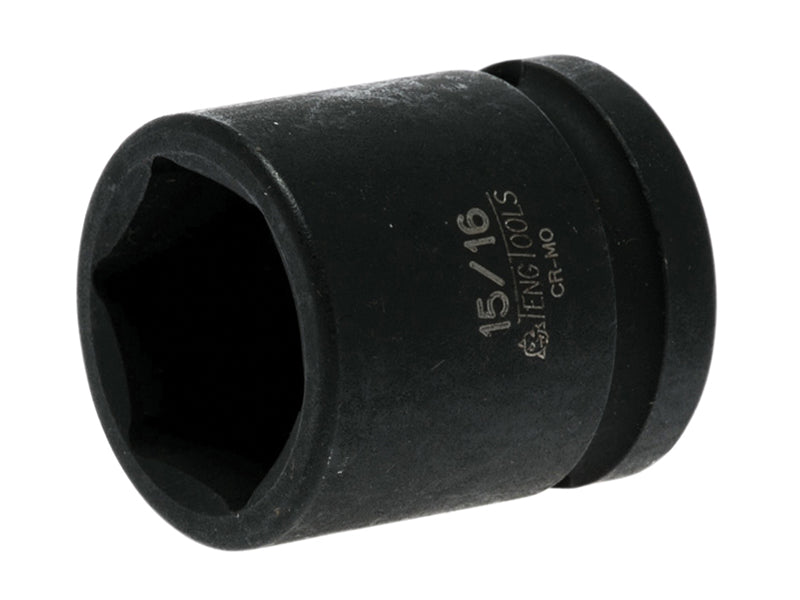 Teng 15/16in Impact Socket Hexagon 6 Point 1/2in Drive TEN920130N