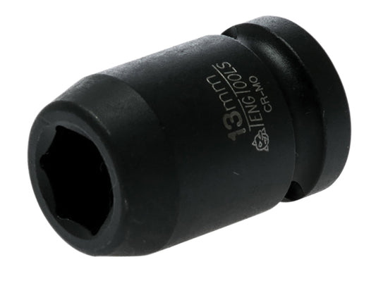 Teng 13mm Impact Socket Hexagon 6-Point 1/2in Drive TEN920513N