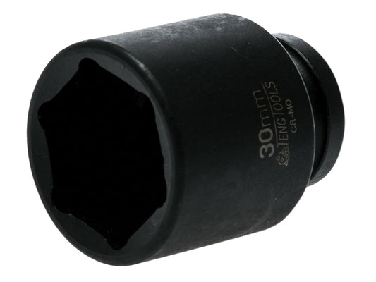 Teng 30mm Impact Socket Hexagon 6 Point 1/2in Drive TEN920530N