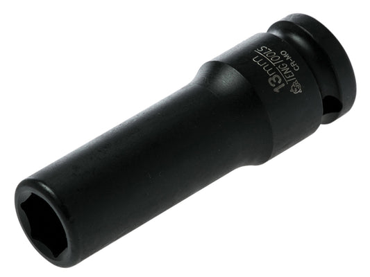 Teng 13mm Deep Impact Socket Hexagon 6 Point 1/2in Drive TEN920613N
