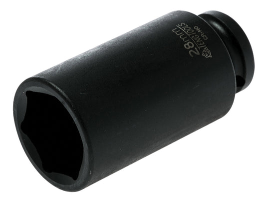 Teng Deep Impact Socket Hexagon 6-Point 1/2in Drive 28mm TEN920628N