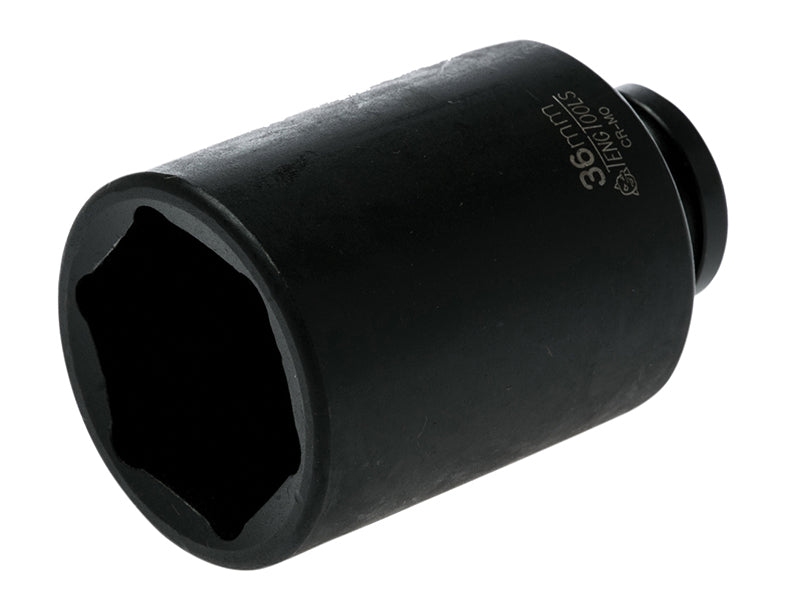 Teng 36mm Deep Impact Socket Hexagon 6 Point 1/2in Drive TEN920636N