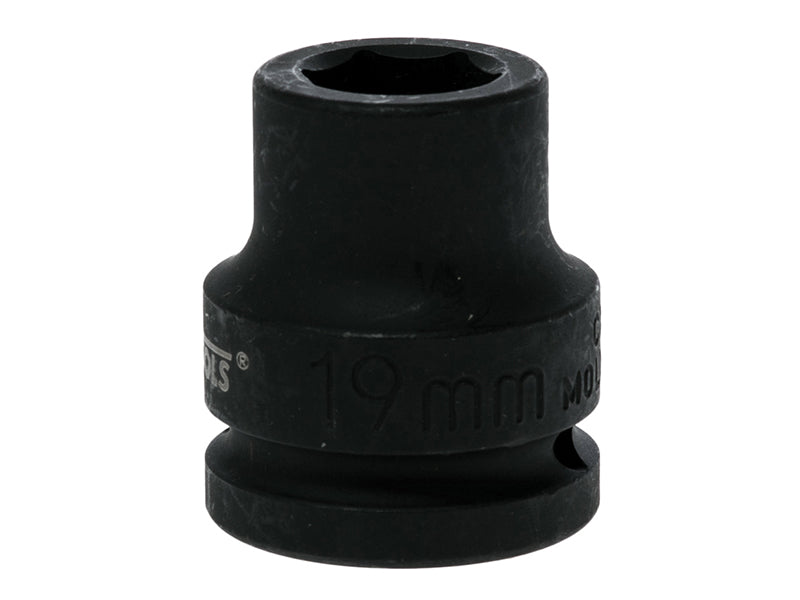 Teng 3/4in Drive 19mm Metric Impact Socket Standard Length Hexagon TEN940519