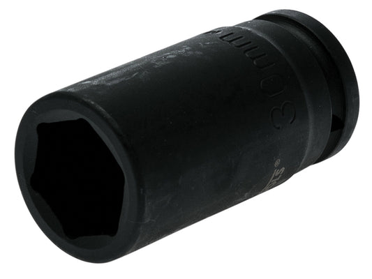 Teng 3/4in Drive 30mm Metric Deep Impact Socket Hexagon 6 Point TEN940630