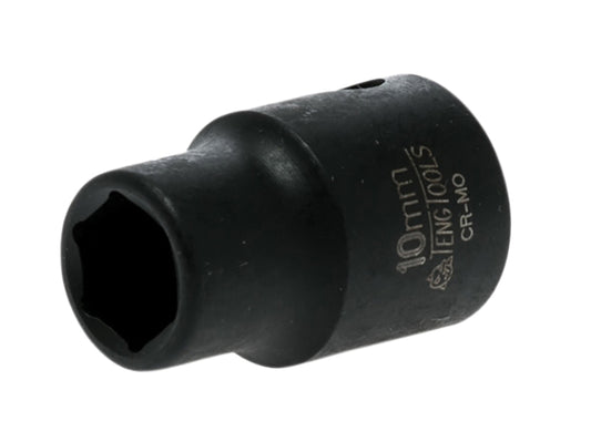 Teng 3/8in Drive 10mm Impact Socket Hexagon 6-Point TEN980510